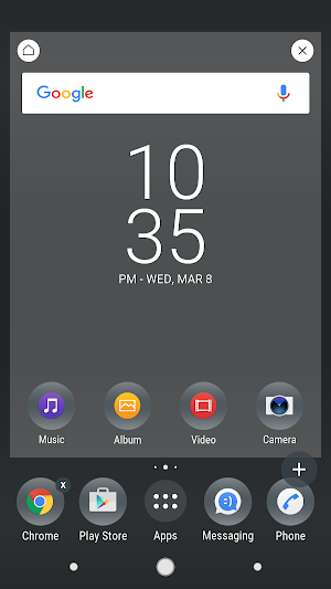 Minimal Material Theme Screenshot 1