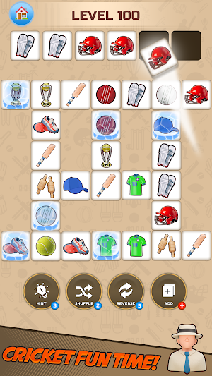 Tile Cricket-Match Puzzle 2026 Screenshot 1