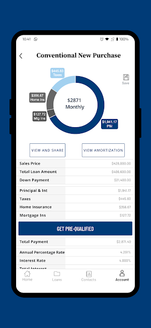 Vista Bank Mortgage App Screenshot 3
