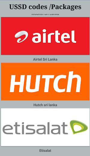 Mobile SIM USSD Codes and Packages | Sri Lanka Screenshot 2