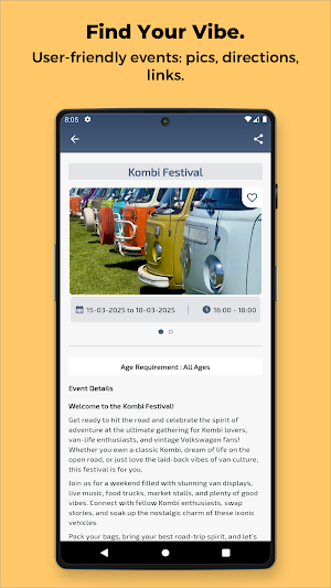 What's On Events Screenshot 2