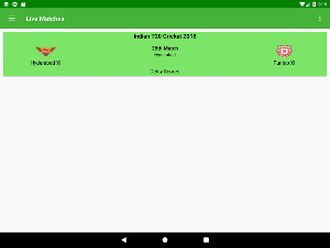 Live CricInfo - Live Cricket Scores Screenshot 1