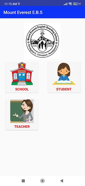 Mount Everest English School Screenshot 1