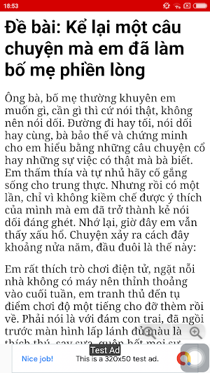 Văn Mẫu - Đề Thi Ngữ Văn Lớp 6 Screenshot 2