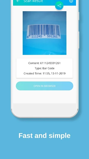Barcode-QR Code-Barcode Scanne Screenshot 2