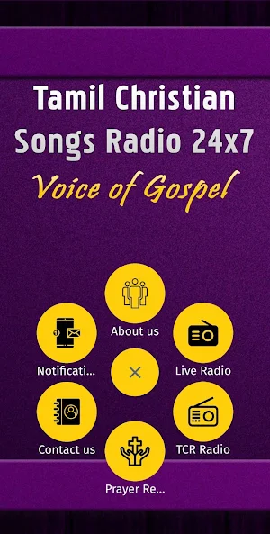 Tamil Christian Songs Radio 24x7 Screenshot 1