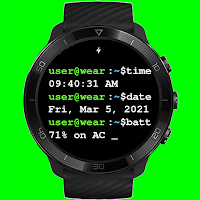 terminal command watch face