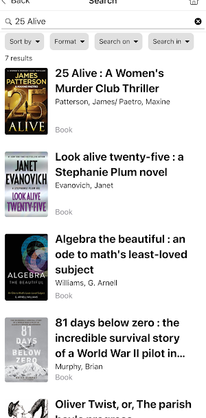 Park City Library Screenshot 2