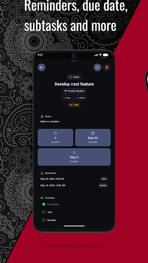 Matedoro: Pomodoro Focus Timer Screenshot 2