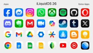 iLiquidOS 26 - Icon Pack Screenshot 1