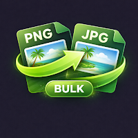 PNG to JPG Bulk Converter