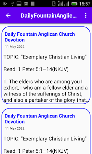 Daily Fountain Devotional Screenshot 3