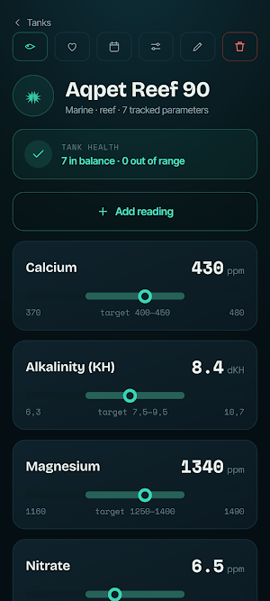Gurglee: Aquarium Logbook Screenshot 2