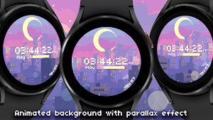 Vapor Town Watch Face Screenshot 1