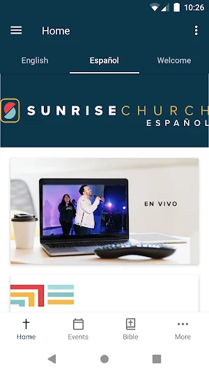 Sunrise Church CA Screenshot 2