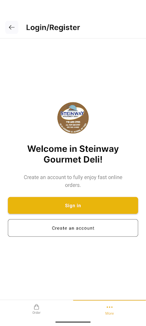 Steinway gourmet deli Screenshot 2