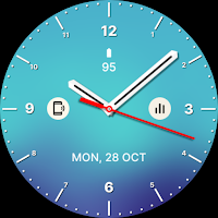 Super Blue Watch Face