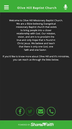 Olive Hill Baptist Church Screenshot 3