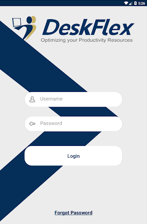 DeskFlex Kiosk Screenshot 1