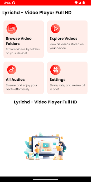 Video Player Full HD - Lyrichd Screenshot 1