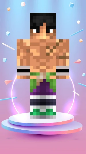 Broly Skin for Minecraft Screenshot 3