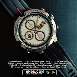 Watch face 10h08.com #109 Screenshot 0