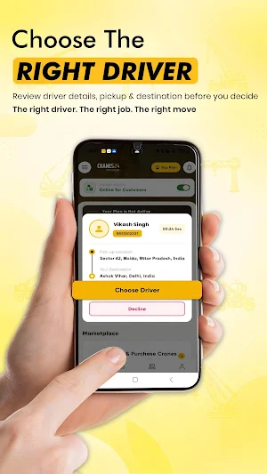 Cranes24 Driver/Provider Screenshot 3