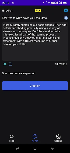 AiArt - Art Picture Generator Screenshot 3