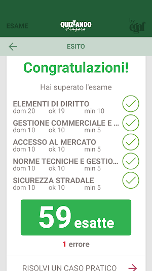 Quiz Gestore Trasporto Cose Screenshot 3