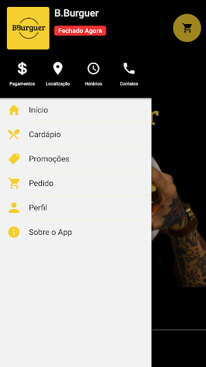 B.Burguer Delivery Screenshot 1