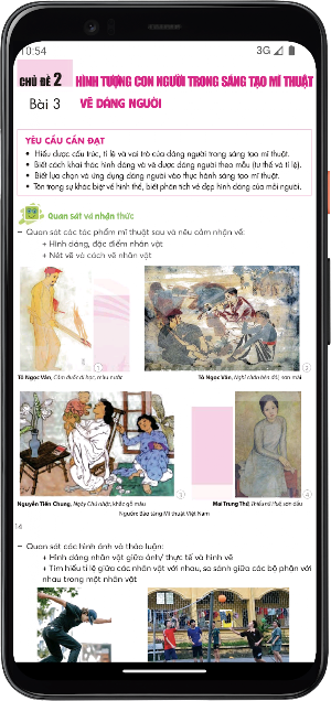 Mĩ thuật Lớp 8 – bản 2 Screenshot 2
