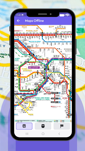 Tokyo Metro Map 2024 Screenshot 3