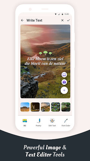 Write Dutch Text on photo Screenshot 1