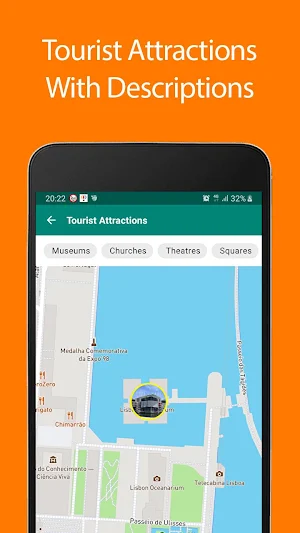 Portugal Offline Map and Travel Guide Screenshot 0