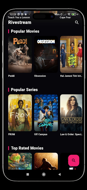 Rivestream– Movies, Web Series Screenshot 1