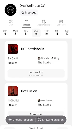 One Wellness Screenshot 2
