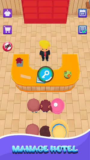 Donald Homestay: Idle Tycoon Screenshot 0