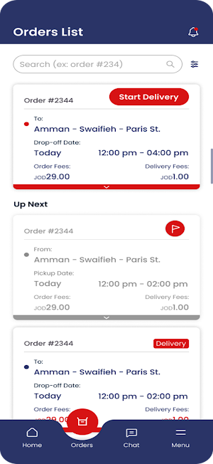 Fanoos Delivery Screenshot 2