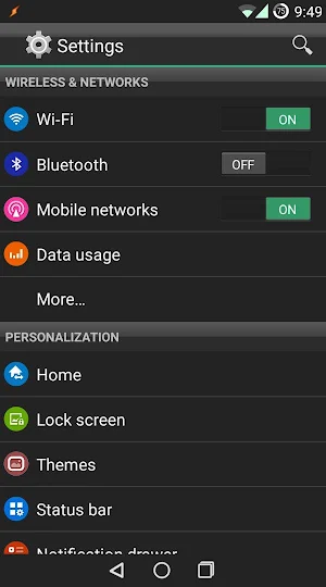 Smerald Green CM Theme Screenshot 2