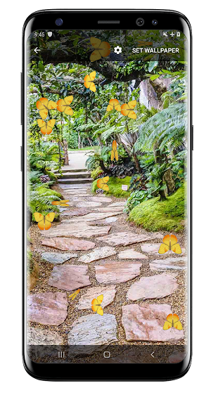 Butterfly and Blossom live wallpaper Screenshot 3