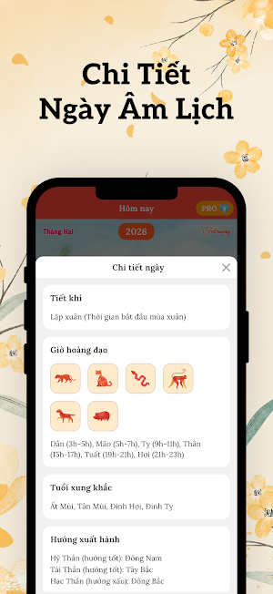 Vietnamese Lunar Calendar Screenshot 3