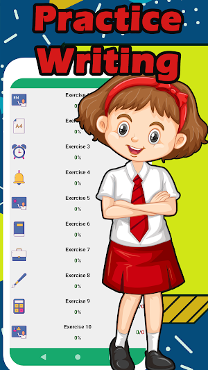 Learning English verbs in sentences and words Screenshot 2
