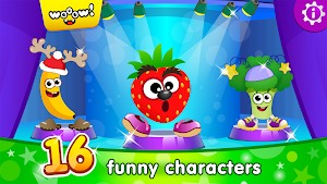 Funny Food DRESS UP games for toddlers and kids!😎 Screenshot 0