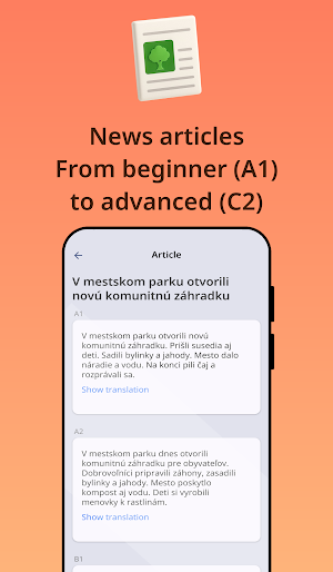 Learn Slovak with Fabulo Screenshot 1