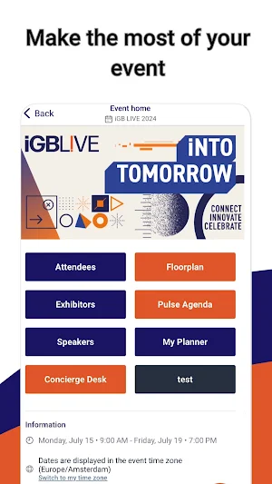iGB Live 2024 Screenshot 1