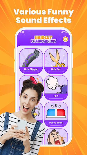 Haircut Prank - Hair Clipper Screenshot 0