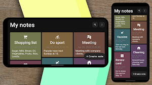 Colorful notepad Screenshot 1