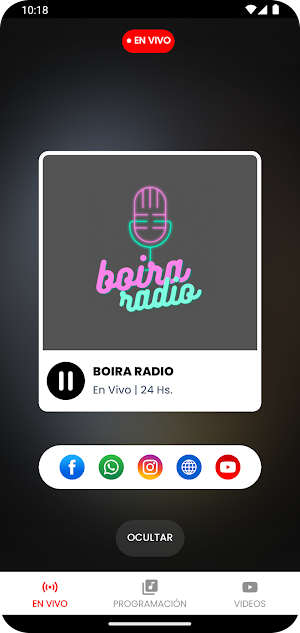 Boira Radio Screenshot 2