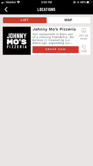 Johnny Mo's Pizzeria Screenshot 1