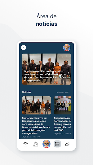 APP do Cooperado Screenshot 3